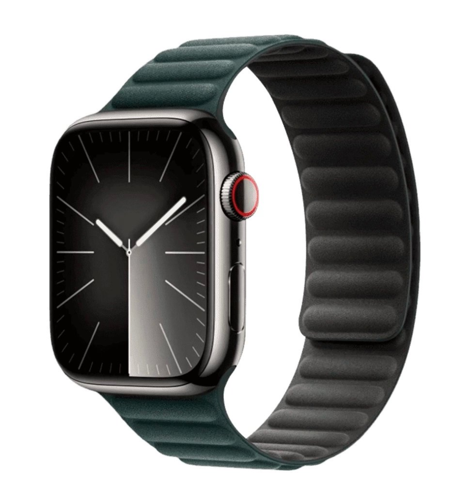 Wıwu Magnetıc Loop Watch Band Wb011 42/44/45/49Mm Evergreen KKTC
