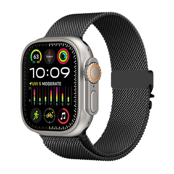 Wiwu Wb017 Apple Watch Band Black - Görsel 2