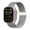 Wiwu Wb017 Apple Watch Band Silver - Görsel 2