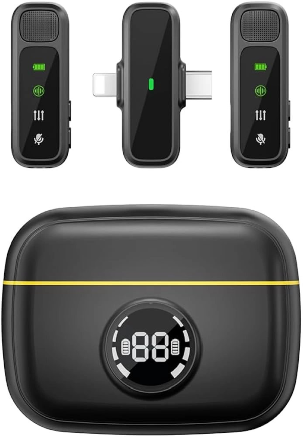 Wıwu Wi-Wm003 Mıcrophone Duo Wıreless Mını Kktc