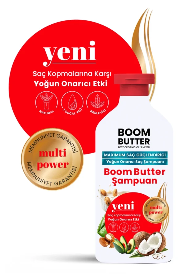 Boom Butter Saç Bakım Şampuanı 300 Ml - Görsel 2