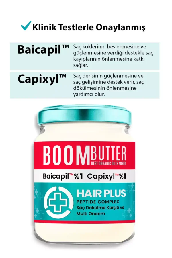 Boom Butter Plus Saç Bakım Yağı 190 Ml - Görsel 2