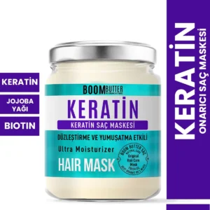 BOOM BUTTER Onarıcı Keratin Saç Maskesi 190 ML