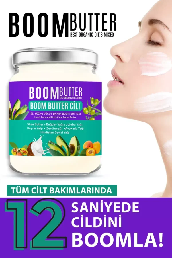 Boom Butter Cilt Bakım Yağı 190 Ml - Görsel 4