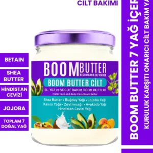BOOM BUTTER Cilt Bakım Yağı 190 ML