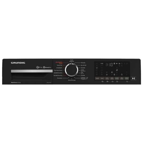 Gpwd 107454 Grundig 10 Kg / 7 Kg Yıka / Kurut Kurutmalı Çamaşır Makinesi - Görsel 6
