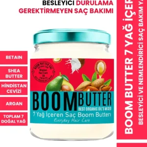 BOOM BUTTER 7 Yağ içeren Besleyici ve Nemlendirici Saç Bakım Yağı 190 ML