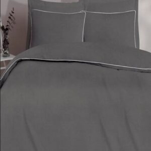 200x220 Luxart Root Biyeli Nevresim Takımı Grıs - Luxart