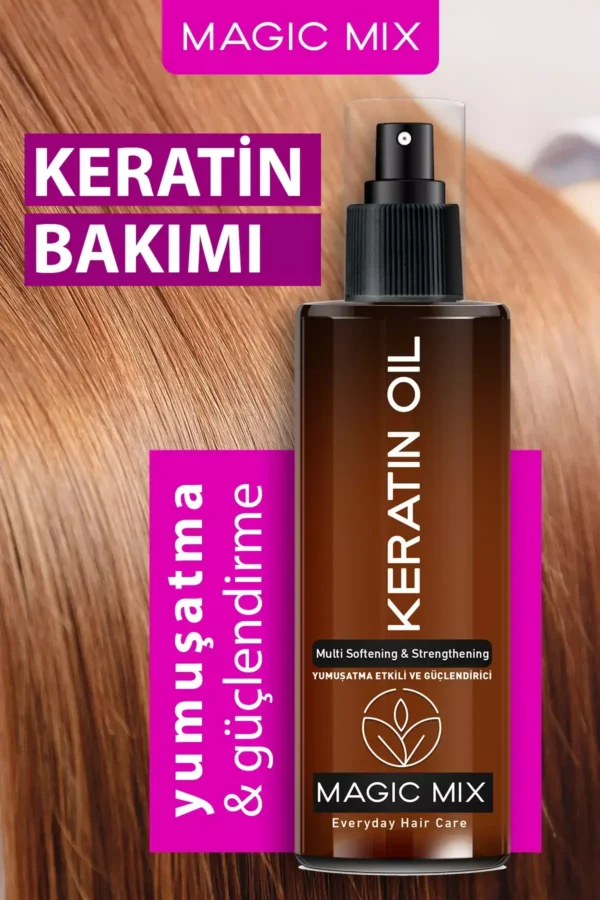 Procsin Magic Mix Aşırı Yıpranmış Saçlar İçin Keratin Yağı 110 Ml - Görsel 6