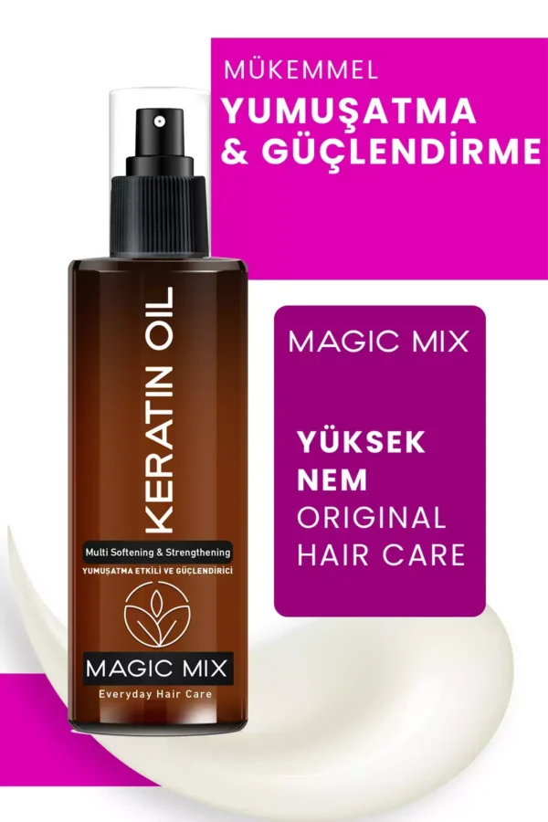 Procsin Magic Mix Aşırı Yıpranmış Saçlar İçin Keratin Yağı 110 Ml - Görsel 4