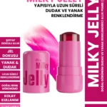 PROCSIN Milky Jelly Doğal Görünüm Dudak ve Yanak Renklendirici Allık Pembe 5 GR
