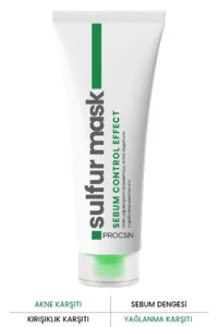 PROCSIN Akne Karşıtı Kükürt Maskesi 50 ML