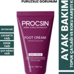 PROCSIN Çatlak Topuk ve Koku Önleyici Ayak Bakım Kremi 50 ml