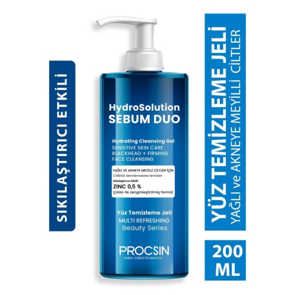 Procsin Hydrosolution Yüz Temizleme Jeli 200 Ml - Görsel 1