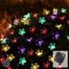 Solar Çiçekli RGB Dekorasyon Lambası - Görsel 2