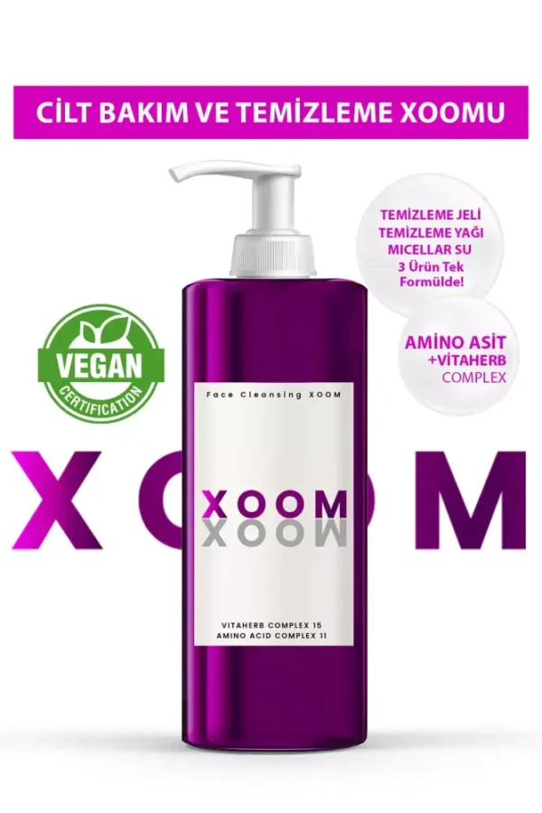 Procsin Xoom 3 In 1 (Temizleme Yağı + Temizleme Jeli + Micellar Su) Bakım Ve Temizleme Xoomu 150 Ml - Görsel 11