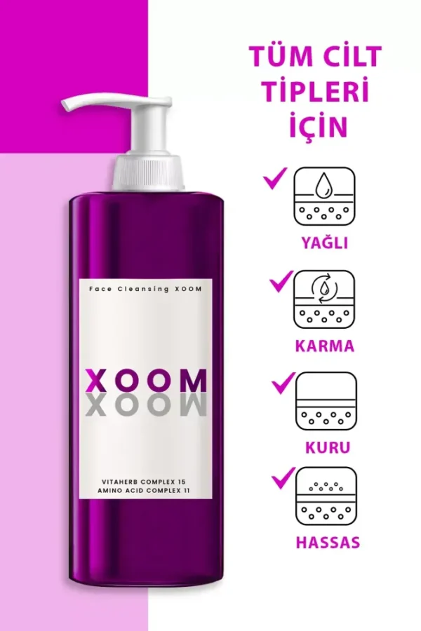 Procsin Xoom 3 In 1 (Temizleme Yağı + Temizleme Jeli + Micellar Su) Bakım Ve Temizleme Xoomu 150 Ml - Görsel 9
