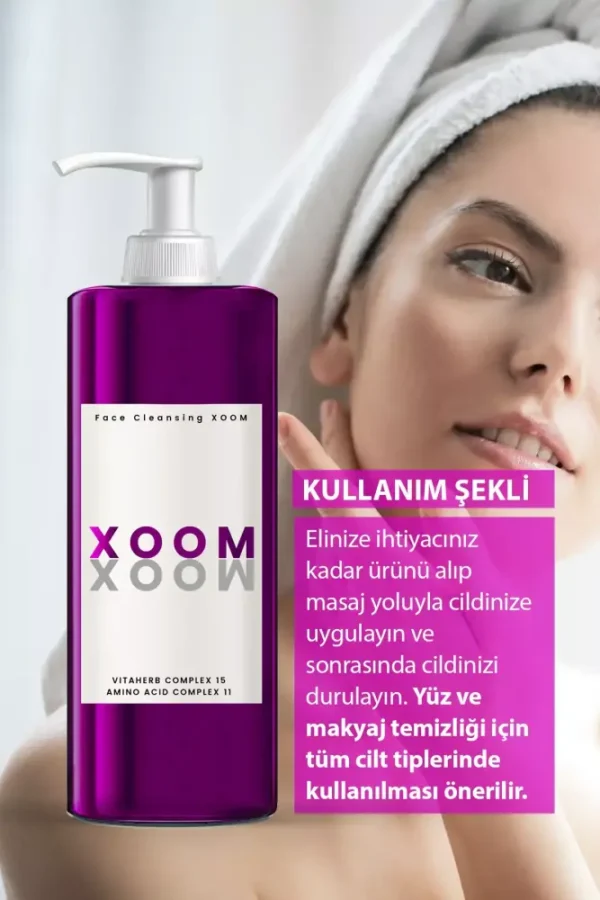 Procsin Xoom 3 In 1 (Temizleme Yağı + Temizleme Jeli + Micellar Su) Bakım Ve Temizleme Xoomu 150 Ml - Görsel 5