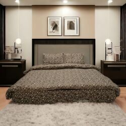 Leopar Polar Nevresim Takımı Kışlık Tek / Çift - Orkide