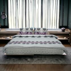 Wooly  Polar Nevresim Takımı Kışlık Tek / Çift - Orkide