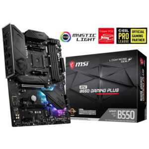 Anakart Msi Mpg B550 Gaming Plus Ddr4 4400(Oc)Mhz Atx Am4 KKTC