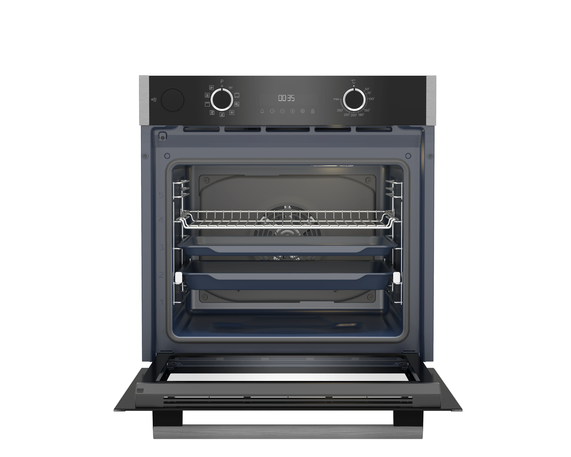 Gebd 12302B Grundig Ankastre Siyah Cam Fırın Gebd 12302B Grundig Ankastre Siyah Cam Fırın