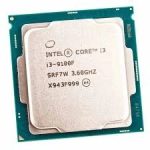 İşlemci̇ Intel I3-9100F 3.6 Ghz 1151 Tray