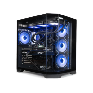 Kasa Aigo Ft418 Pro Siyah Gp-750W 80+ Bronze 3Xargb Fan Mid Tower Kktc