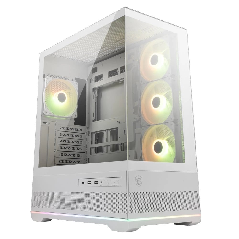 Kasa Msi Mag Pano 110R Pz White 4X120Mm Argb Atx KKTC