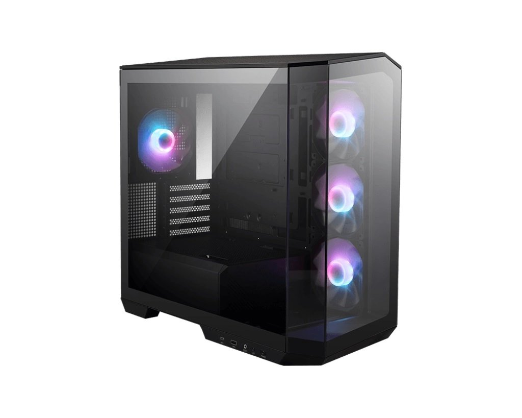 Kasa Msi Pano M100R Pz Siyah 4X120Mm Micro Atx Gaming Kasa KKTC