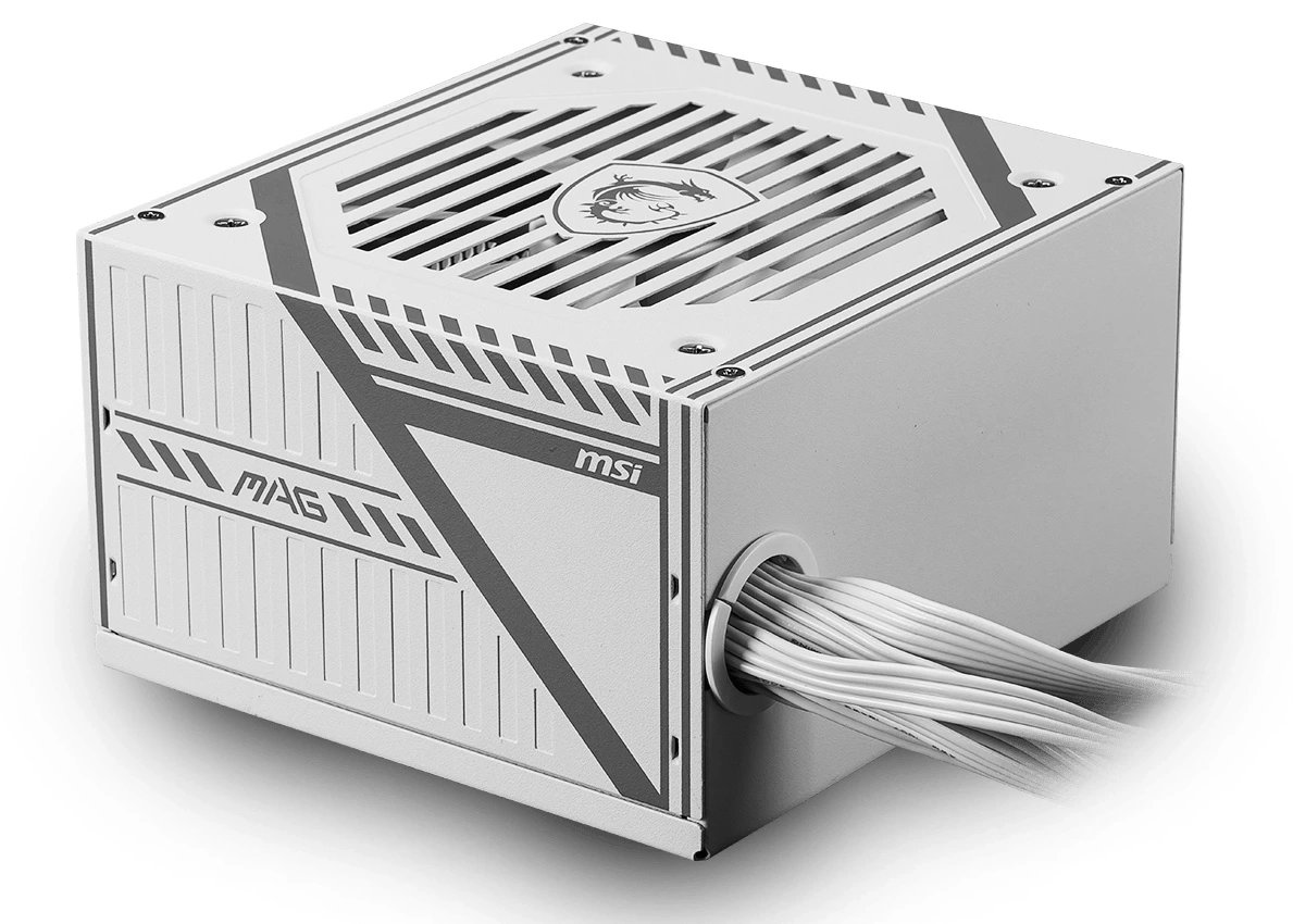 Power Supply Msi Mag A650Bnl White 650W 80+ Bronze