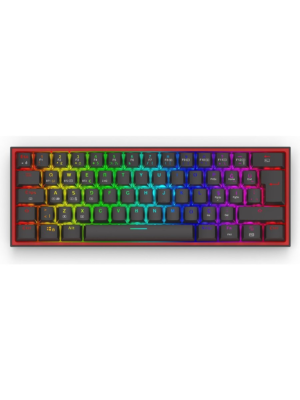 Redragon K616 Fizz Pro Rgb Red Switch Kablosuz Siyah Compact Tr Layout