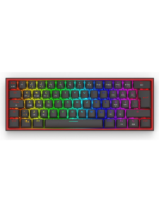 Redragon K616 Fizz Pro Rgb Red Switch Kablosuz Siyah Compact Tr Layout Kktc