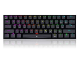 Redragon K630 Rgb Dragonborn Blue Switch %60 Siyah Q Tr Layout
