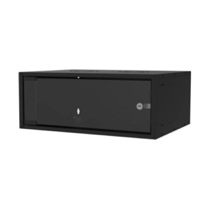 S-Link Sl-U4 Yeni Nesil 4U Soho Rack Kabin W 530Mm D 400Mm Siyah Kktc