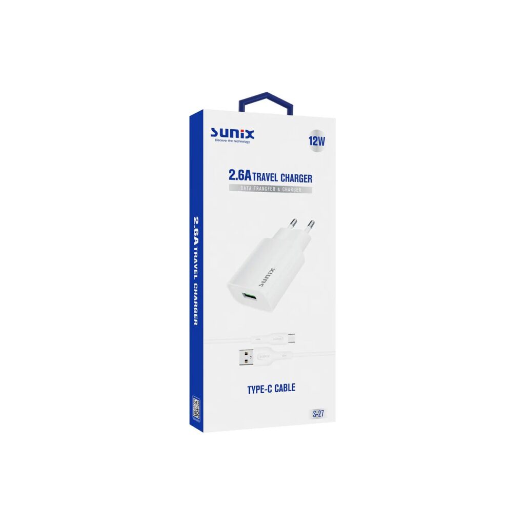 Sunix S27 Şarj Başlık Type-c Set