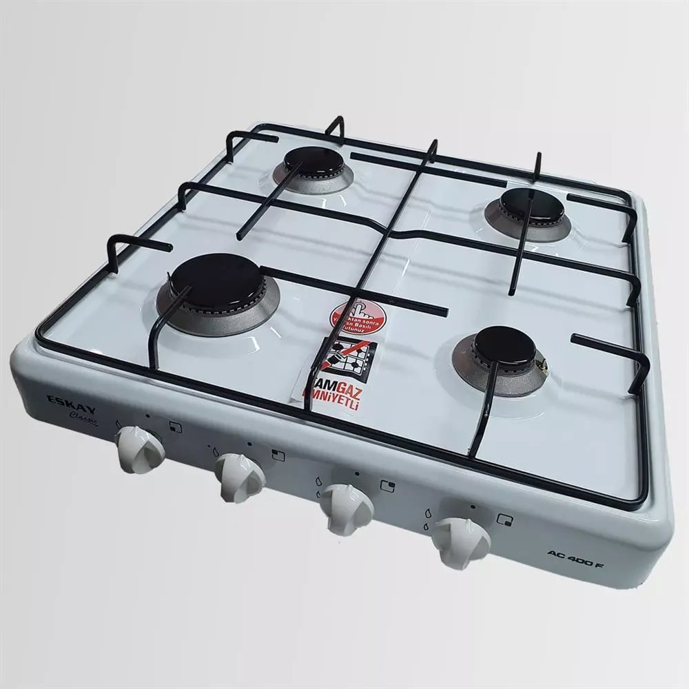St03666_1 Eskay 4 Gözlü Gazlı Ocak Tezgah Üstü - Görsel 1