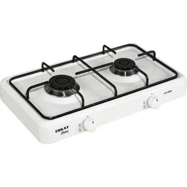 Eskay 2 Gözlü Gazlı Ocak Tezgah Üstü - Eskay