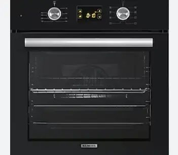 Silver/kumtel A+ Ankastre Turbo Siyah Cam Fırın 60 Litre B66-sf2(mt) - Silver/kumtel