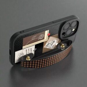 Siyah Lens Korumalı Bağcıklı Iphone 15 Promax Kılıf - Diğer