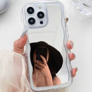 Aynalı Kıvrık Dizayn Iphone 15 Kılıf - Diğer