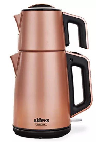 Stilevs Çays İnox Çelik Çay Makinesi Rose - Stilevs