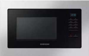 Samsung 22 Litre Ankastre Silver Çerçeveli Mikrodalga Mg23a7013ct/eo