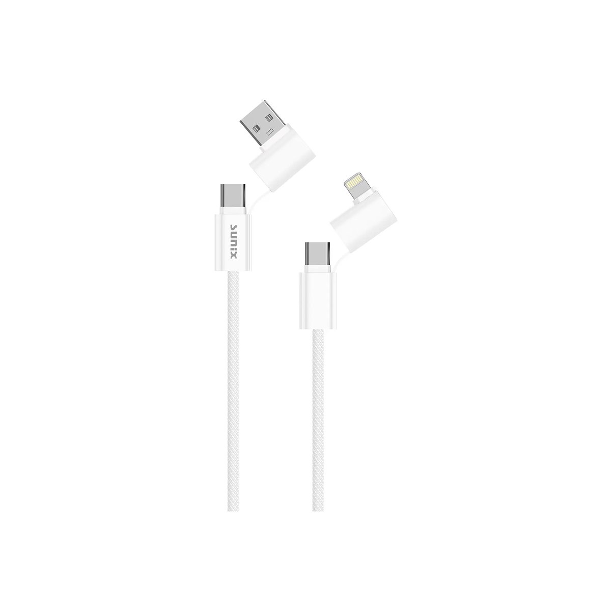 St04301_1 Sunix İp-13 4In1 Şarj Kablosu - Görsel 1