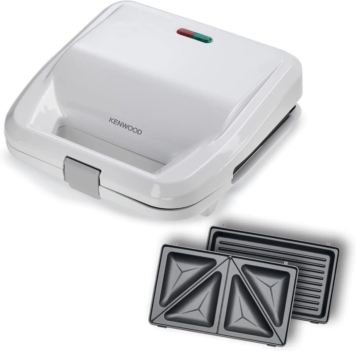 St04328_1 Kenwood 2 Tabaklı Beyaz Tost Mkinesi Smp02.000Wh - Görsel 1