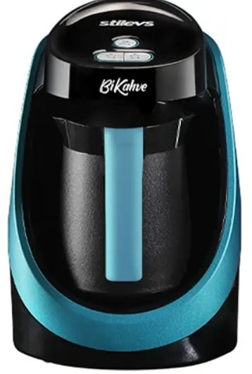 Stilevs Bikahve Otomatik Türk Kahvesi Makinesi Sedefli Mavi - Stilevs