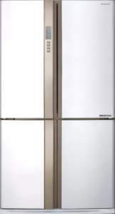 Sharp Sjfe87vwh5 724 Litre Gardırop Tipi İnverter Buzdolabı Beyaz
