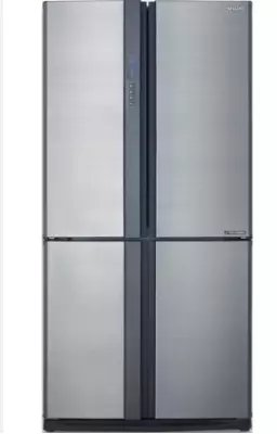 Sharp Sjfp850ass5 724 Litre İnverter Gardırop Tipi Buzdolabı Silver Cam - Sharp