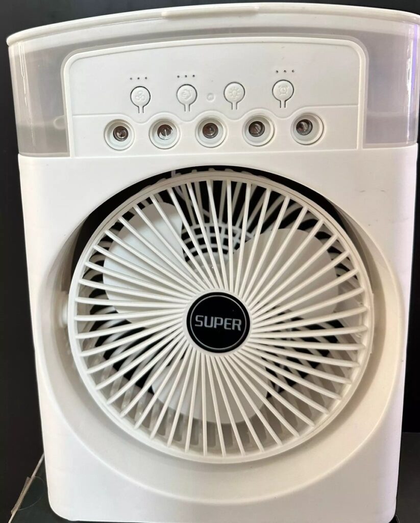 Silver Mini Su Buharlı Fan Ms-2