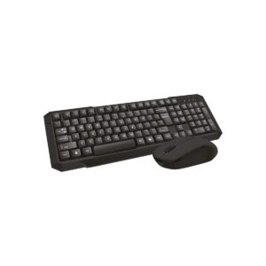 Sunix Wireless Klavye Mouse Set Siyah Kl-10